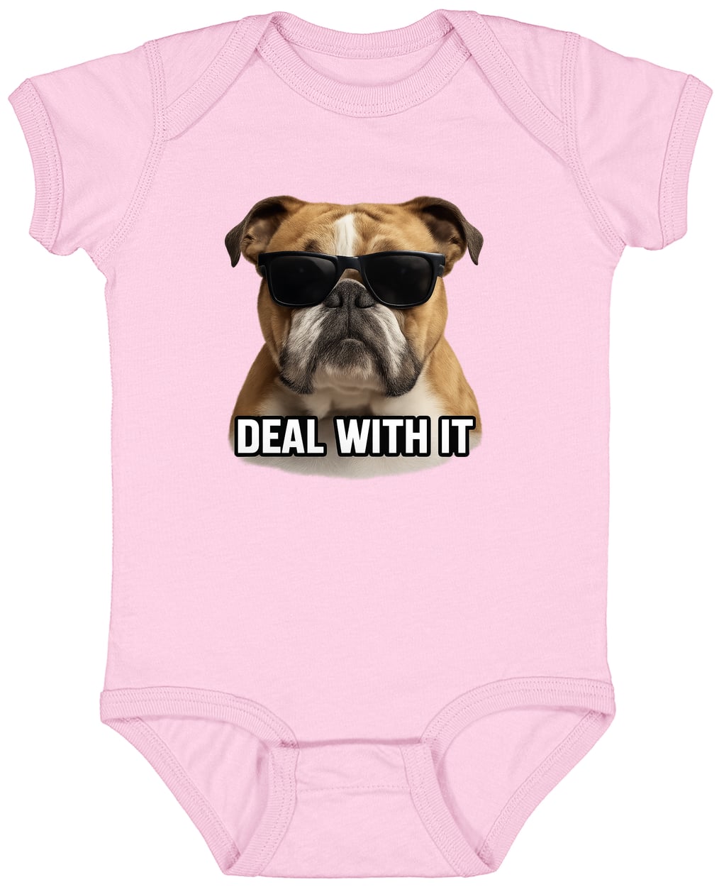4424 Infant Fine Jersey Bodysuit - Pink