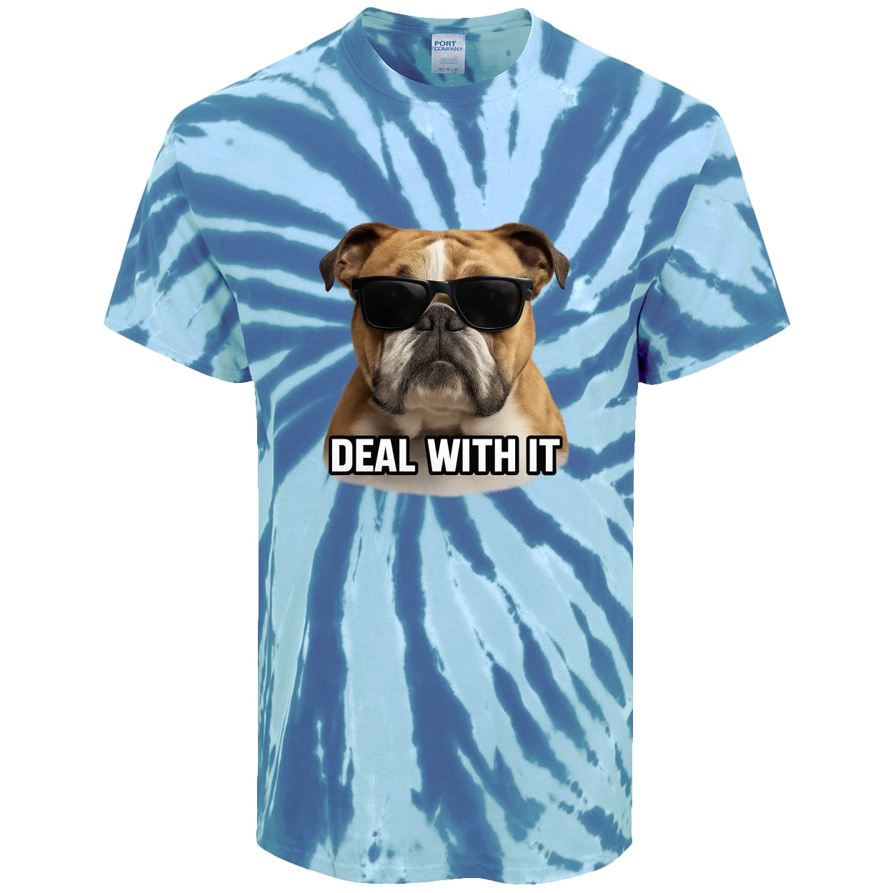PC147 Port & Company Tie-Dye Tee - Royal