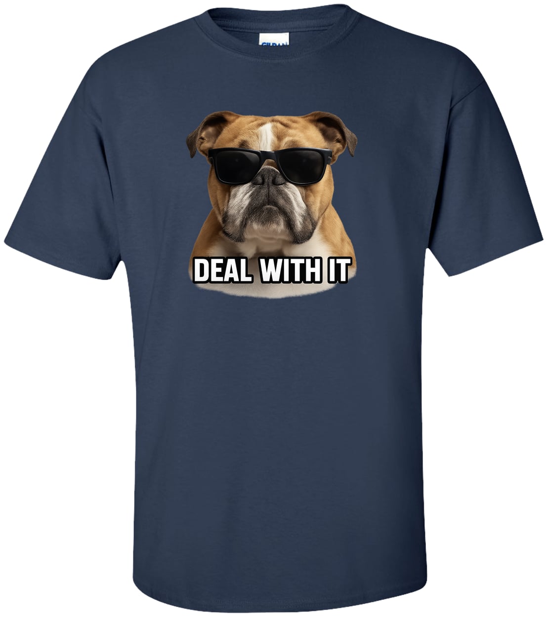 G200T Gildan Mens Tall Ultra Cotton Tee - Navy
