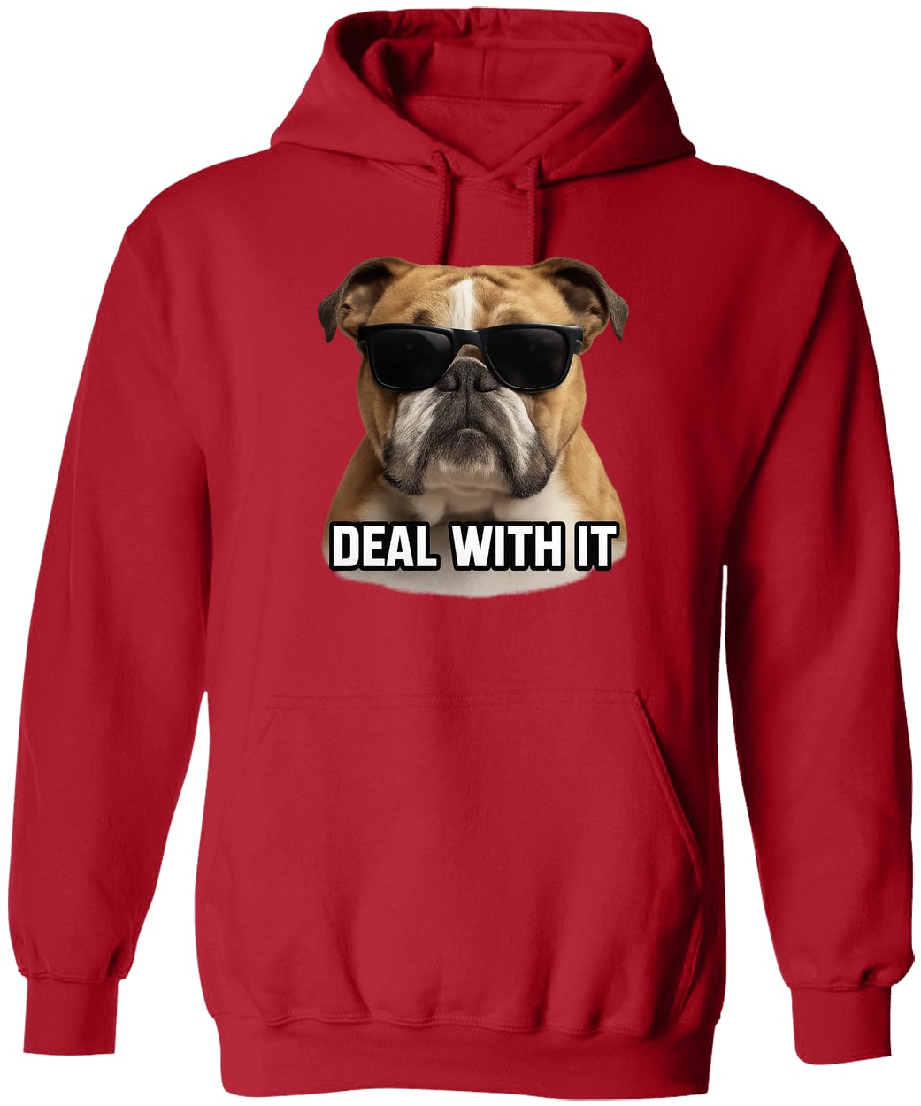 G185 Gildan Pullover Hoodie - Red