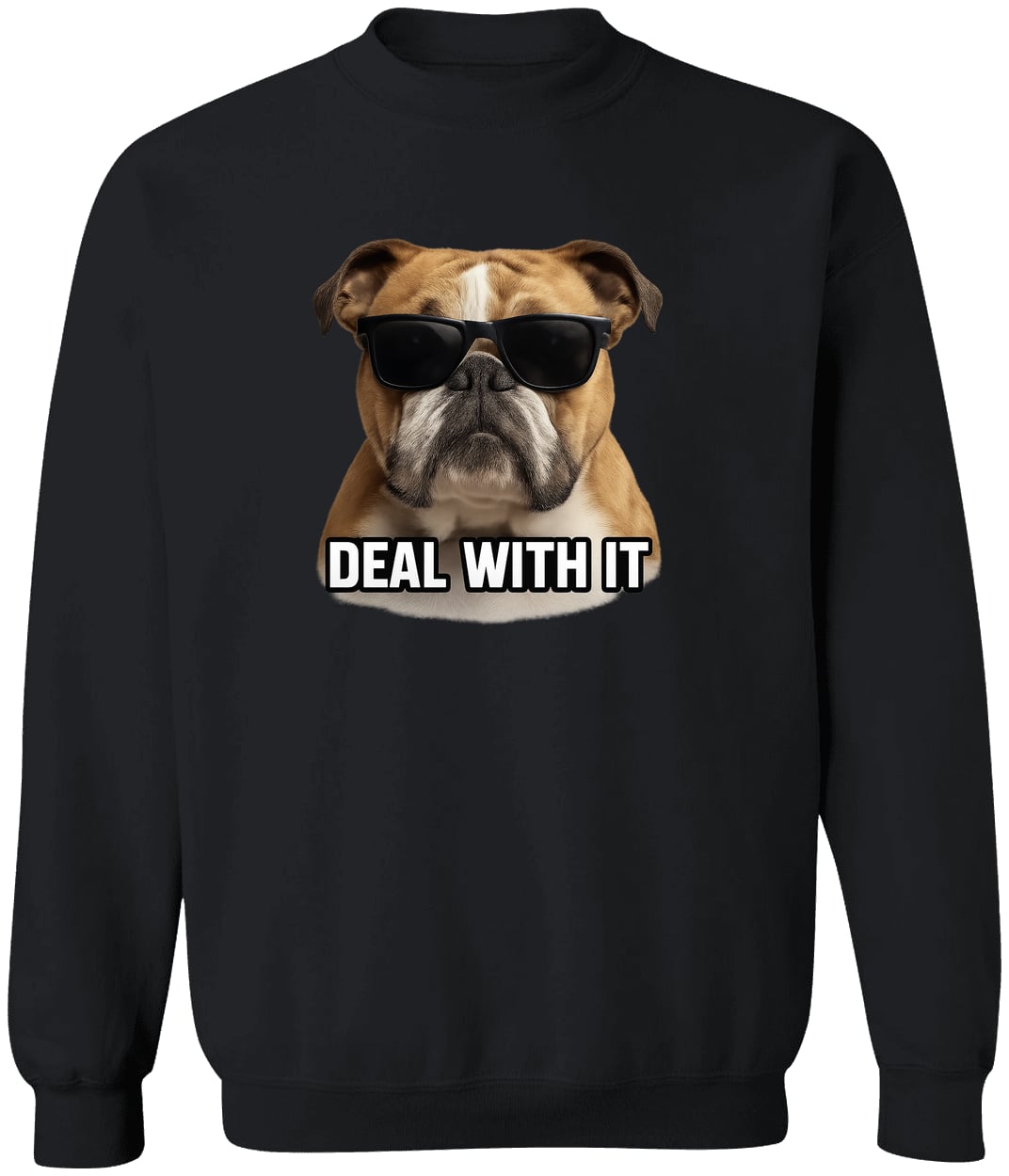G180 Gildan Crewneck Pullover Sweatshirt - Black