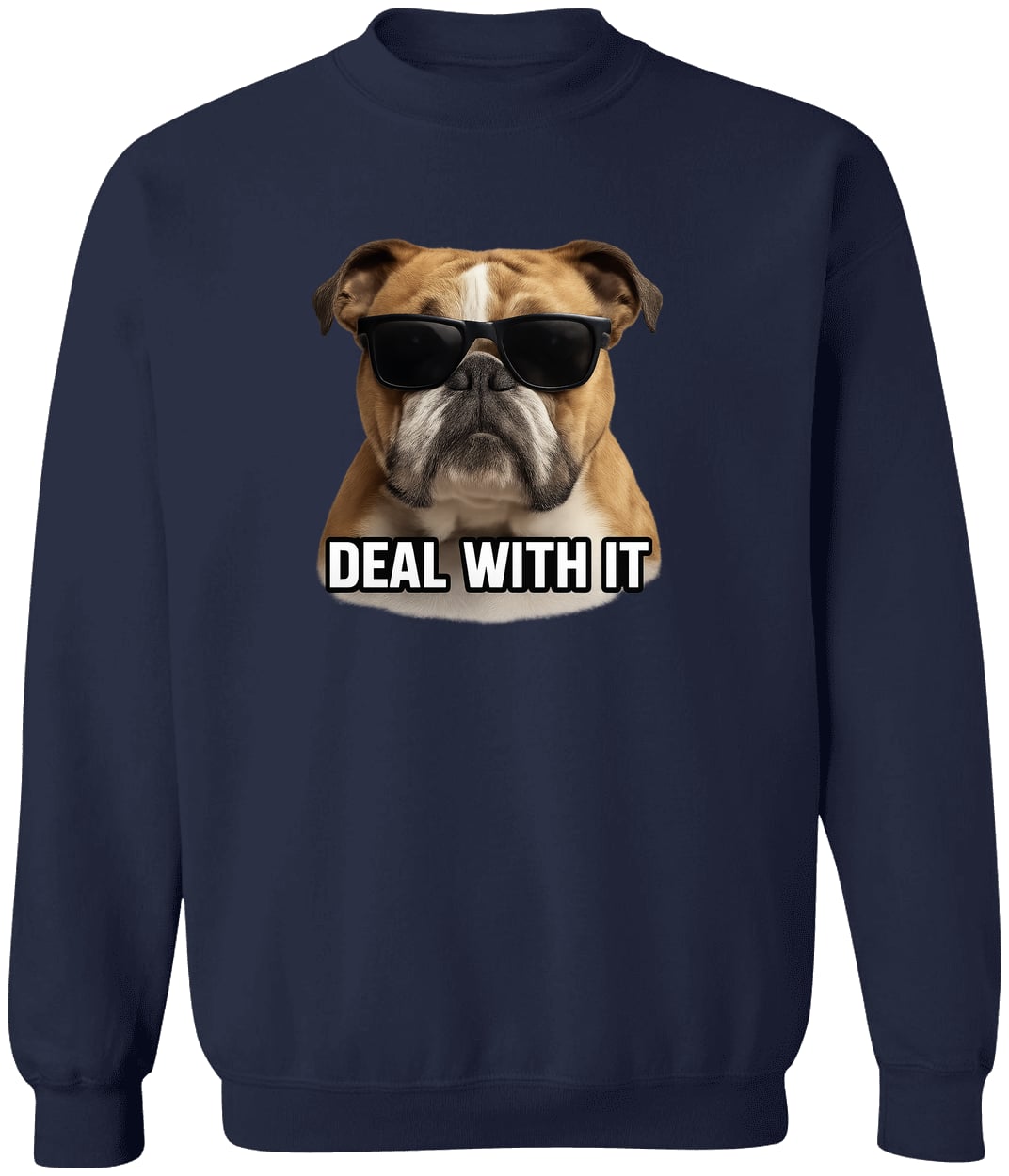 G180 Gildan Crewneck Pullover Sweatshirt - Navy