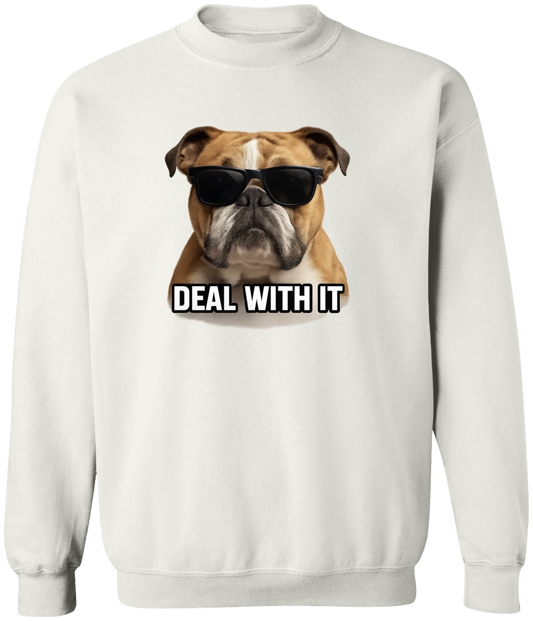 G180 Gildan Crewneck Pullover Sweatshirt - White