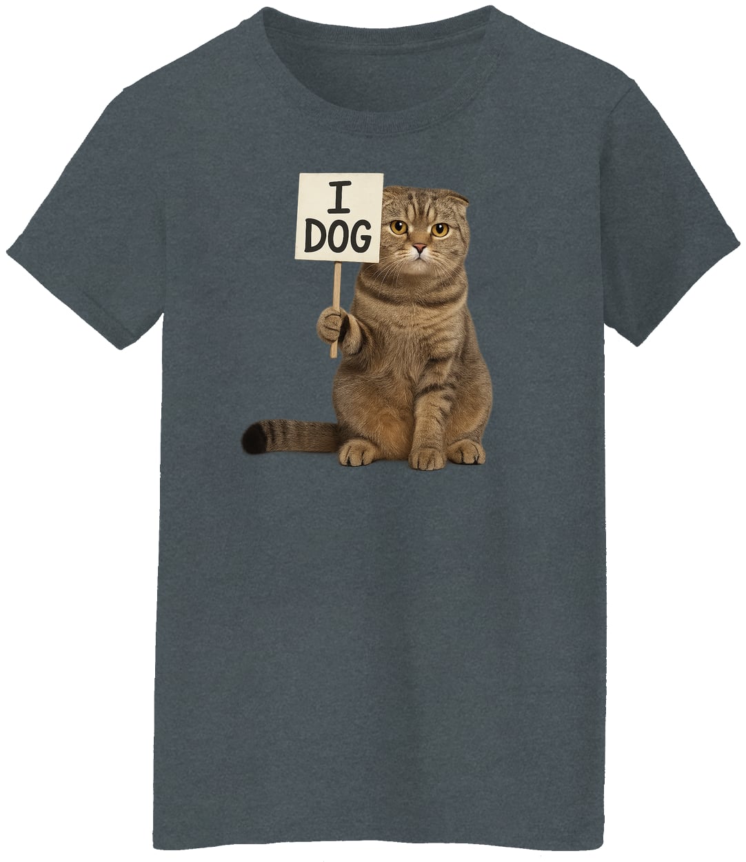G500L Ladies' 5.3 oz. T-Shirt - Dark Heather