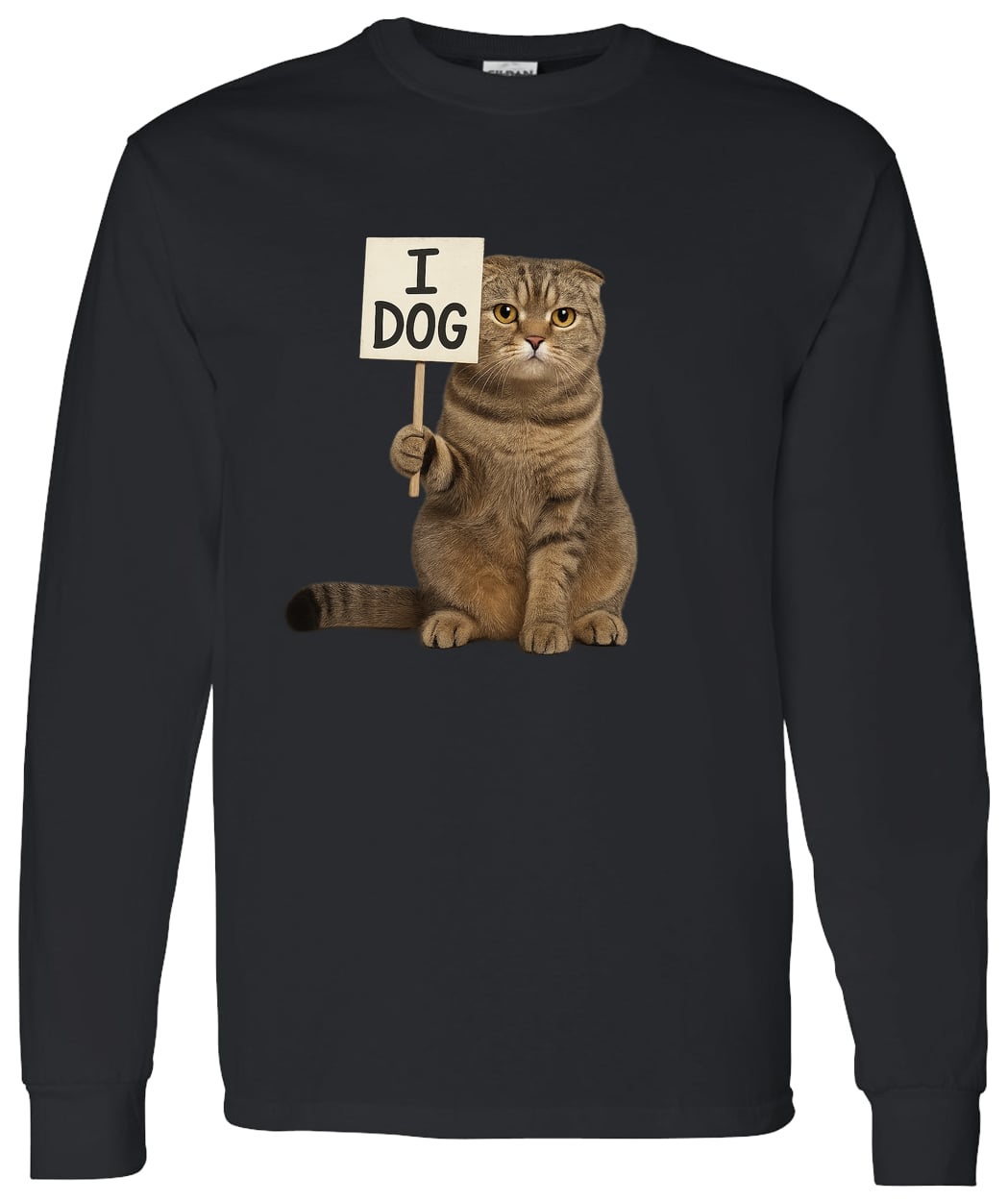G540 LS T-Shirt 5.3 oz. - Black