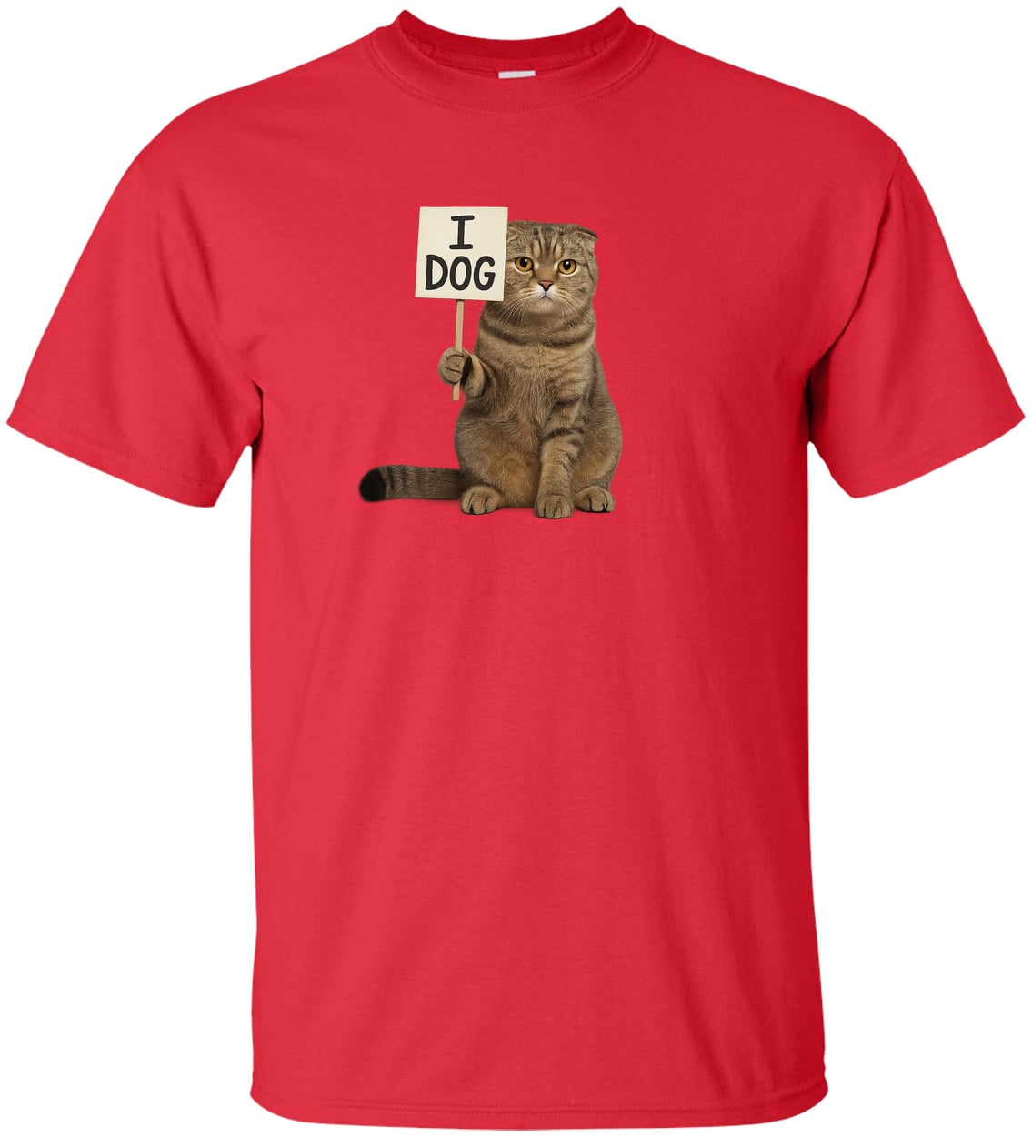 G200T Gildan Mens Tall Ultra Cotton Tee - Red