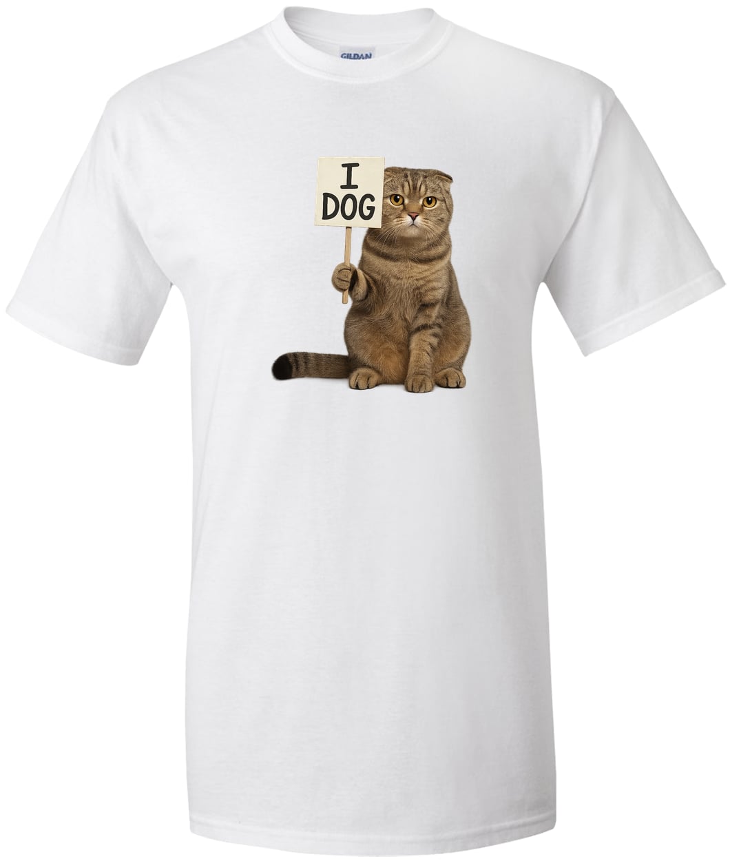 G200T Gildan Mens Tall Ultra Cotton Tee - White