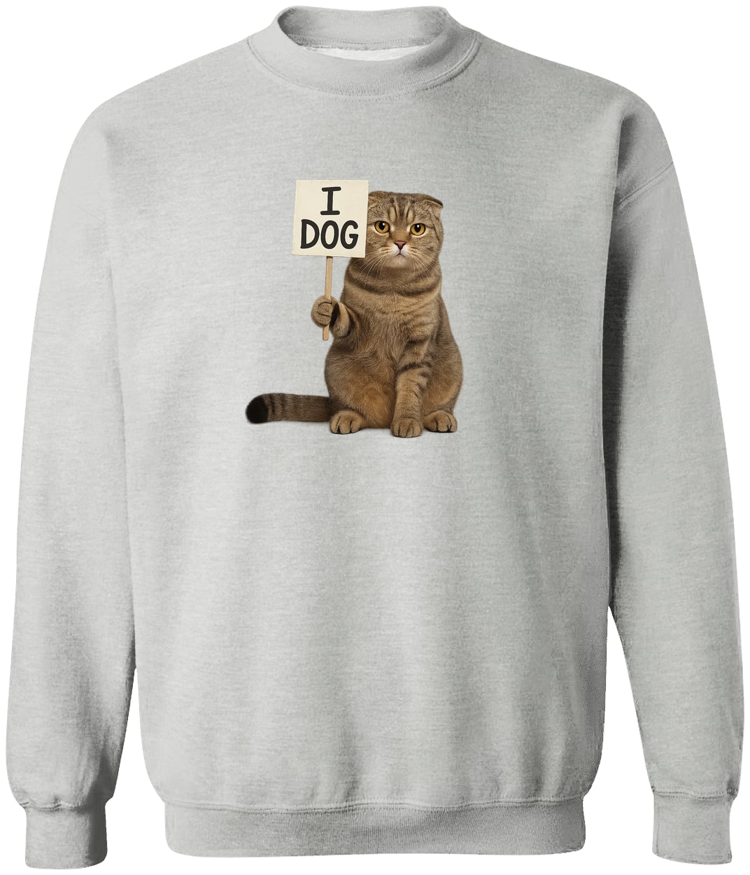 G180 Gildan Crewneck Pullover Sweatshirt - Sport Grey