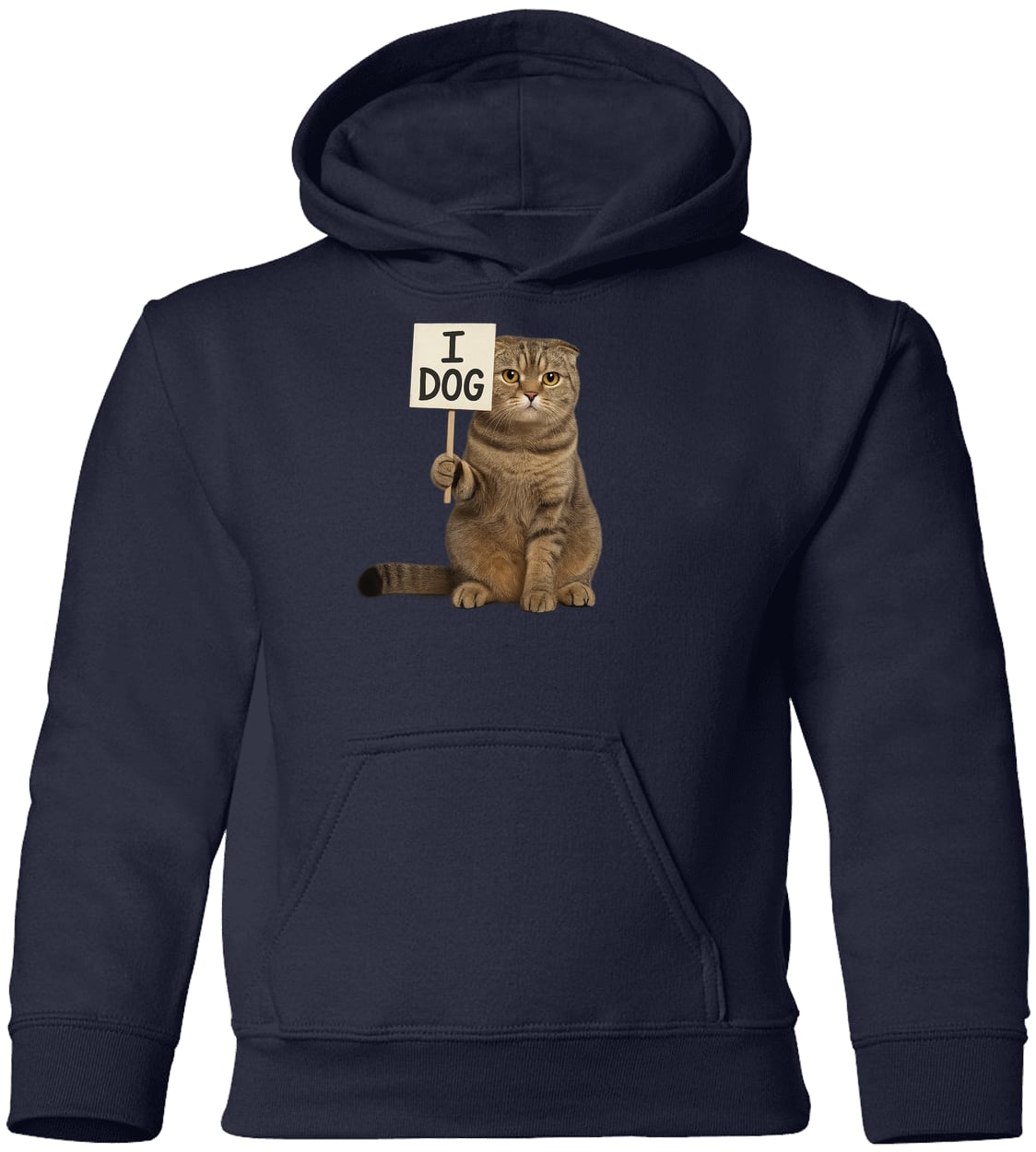 G185B Gildan Youth Pullover Hoodie - Navy