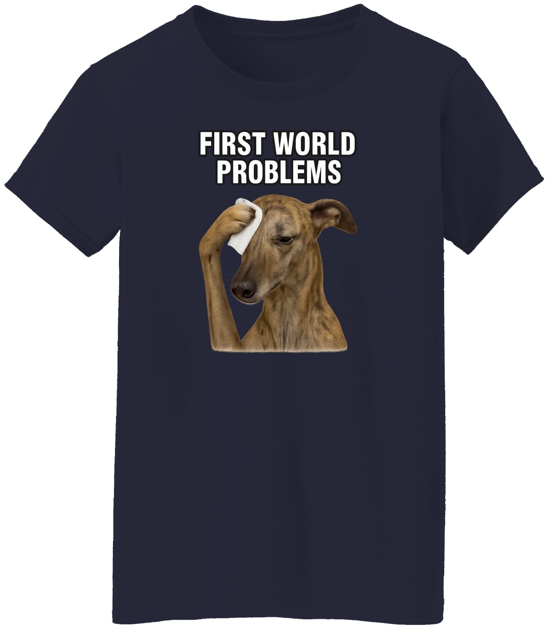 G500L Ladies' 5.3 oz. T-Shirt - Navy