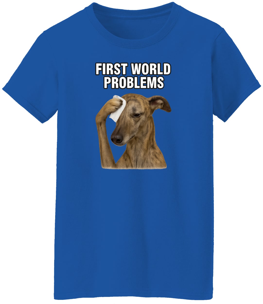 G500L Ladies' 5.3 oz. T-Shirt - Royal