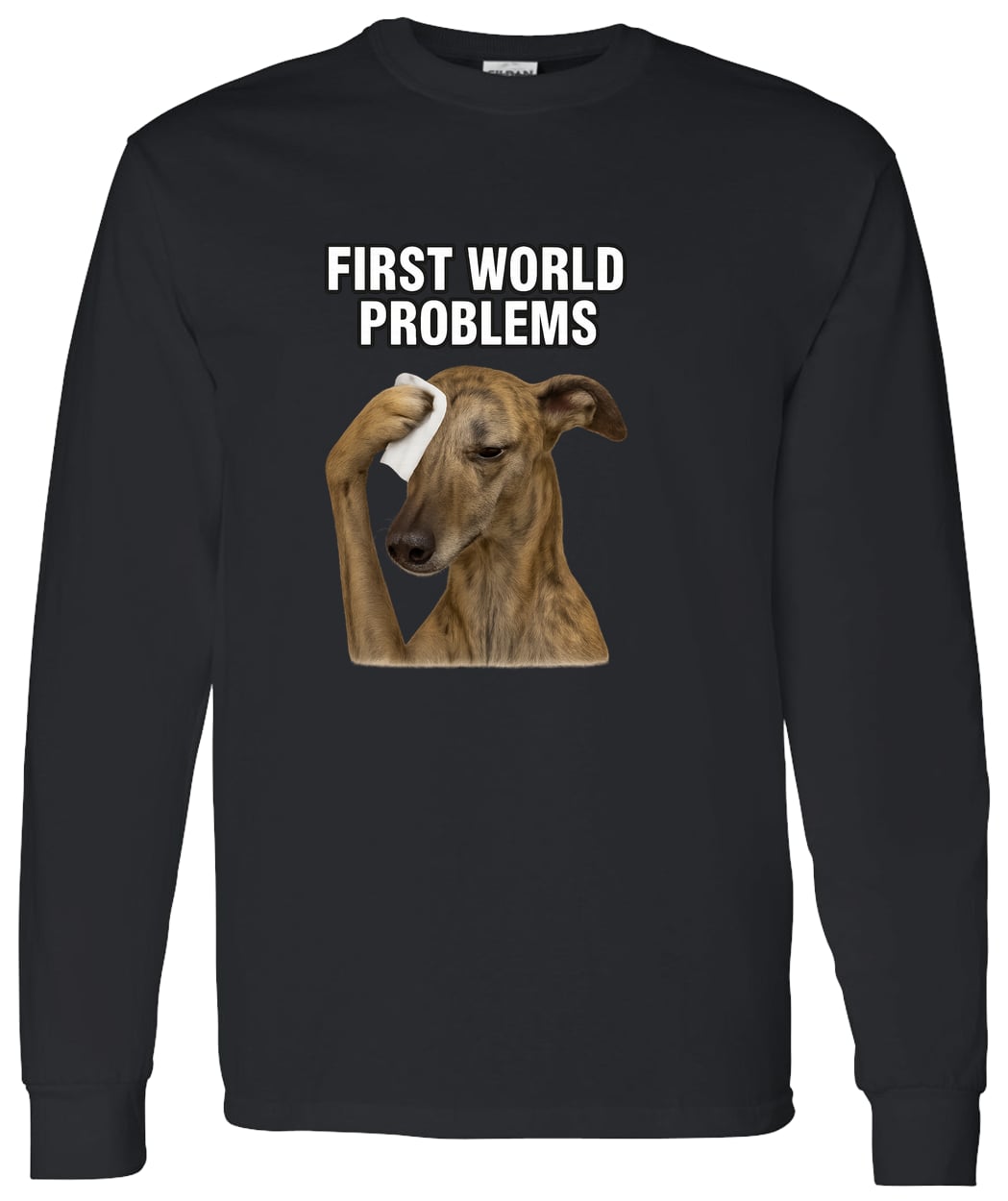 G540 LS T-Shirt 5.3 oz. - Black