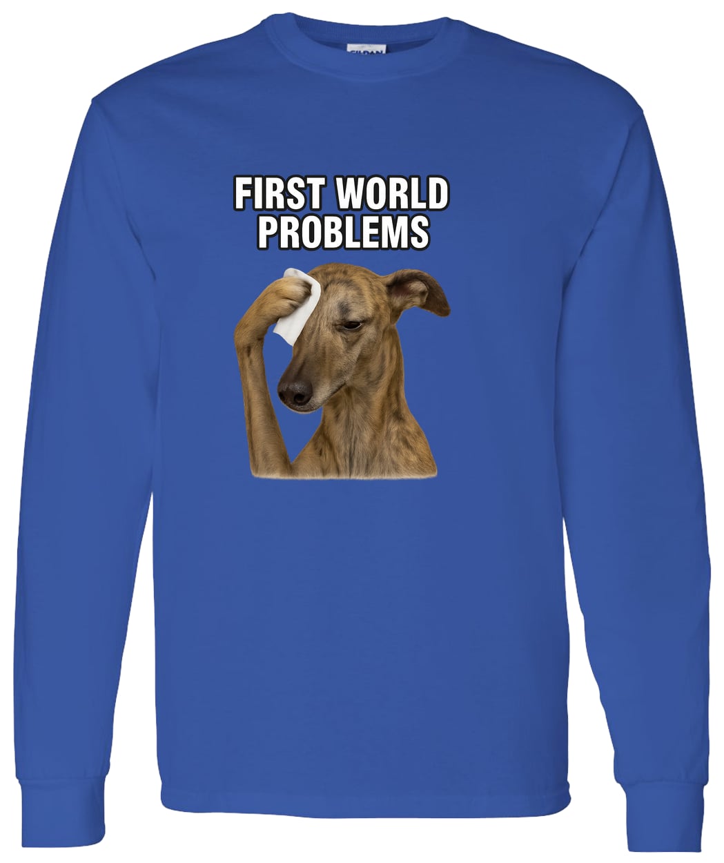 G540 LS T-Shirt 5.3 oz. - Royal