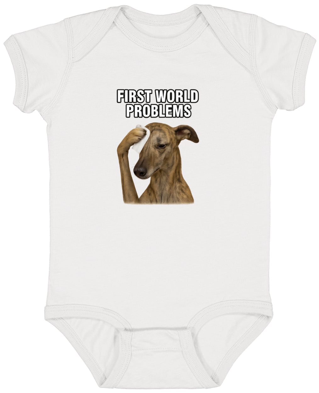 4424 Infant Fine Jersey Bodysuit - White