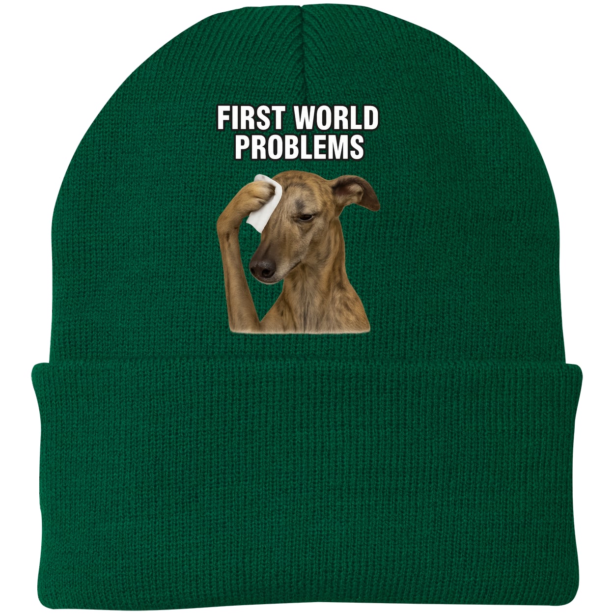 CP90 Port & Company Knit Beanie - Athletic Green