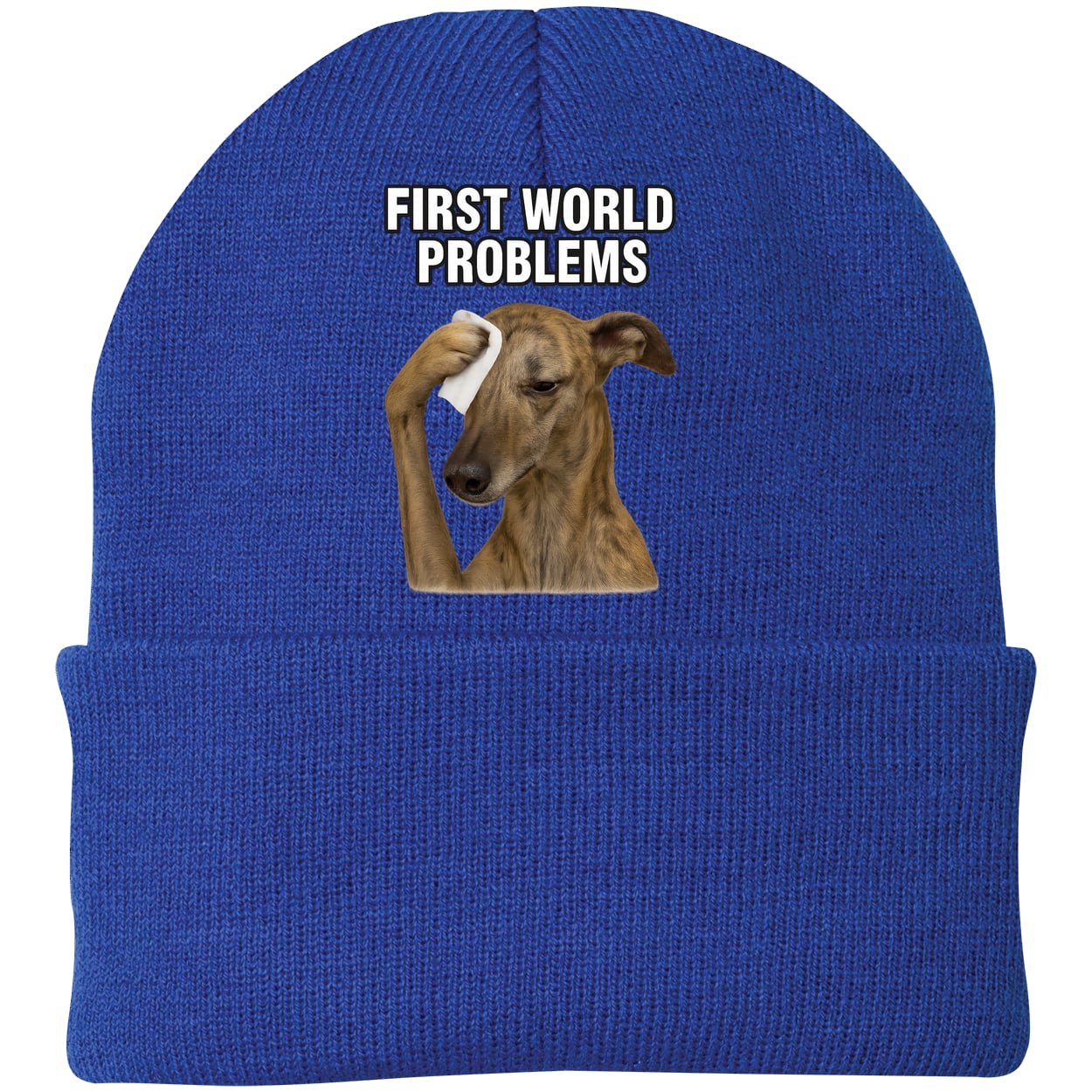 CP90 Port & Company Knit Beanie - Athletic Royal