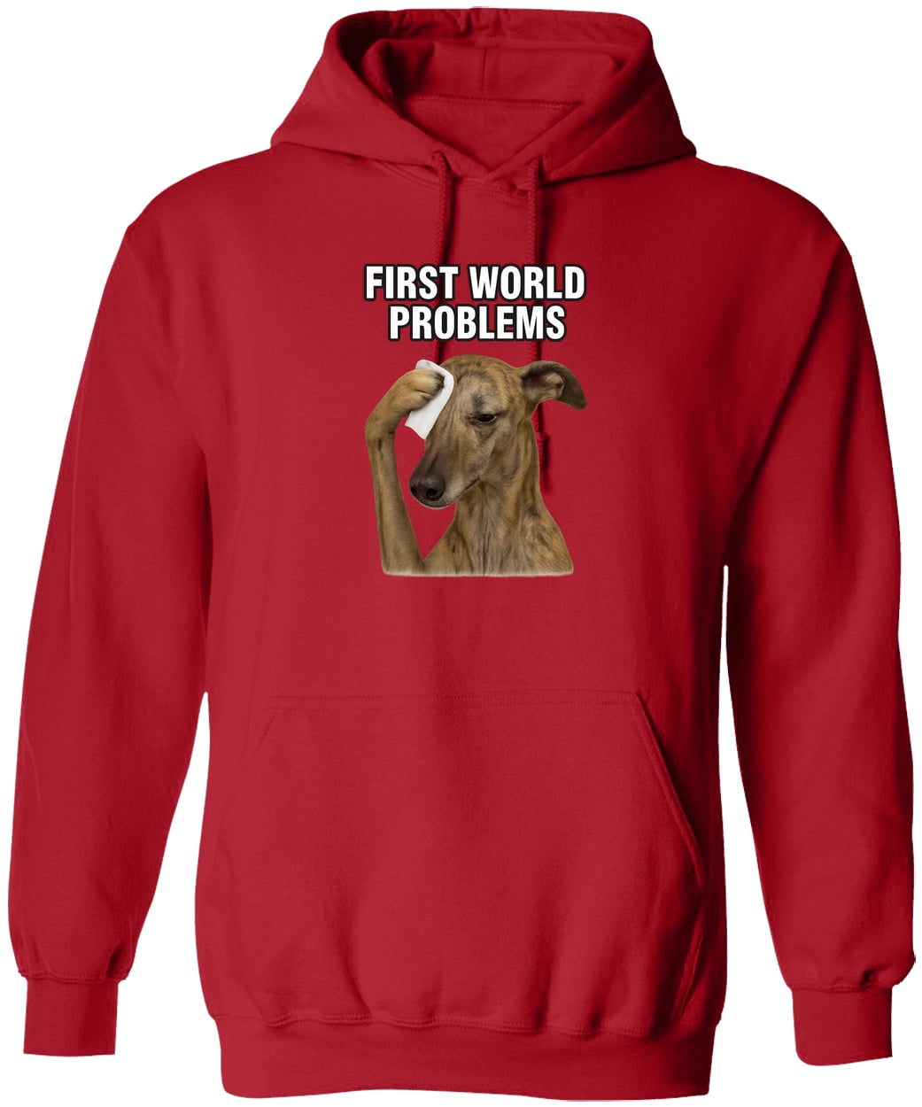 G185 Gildan Pullover Hoodie - Red