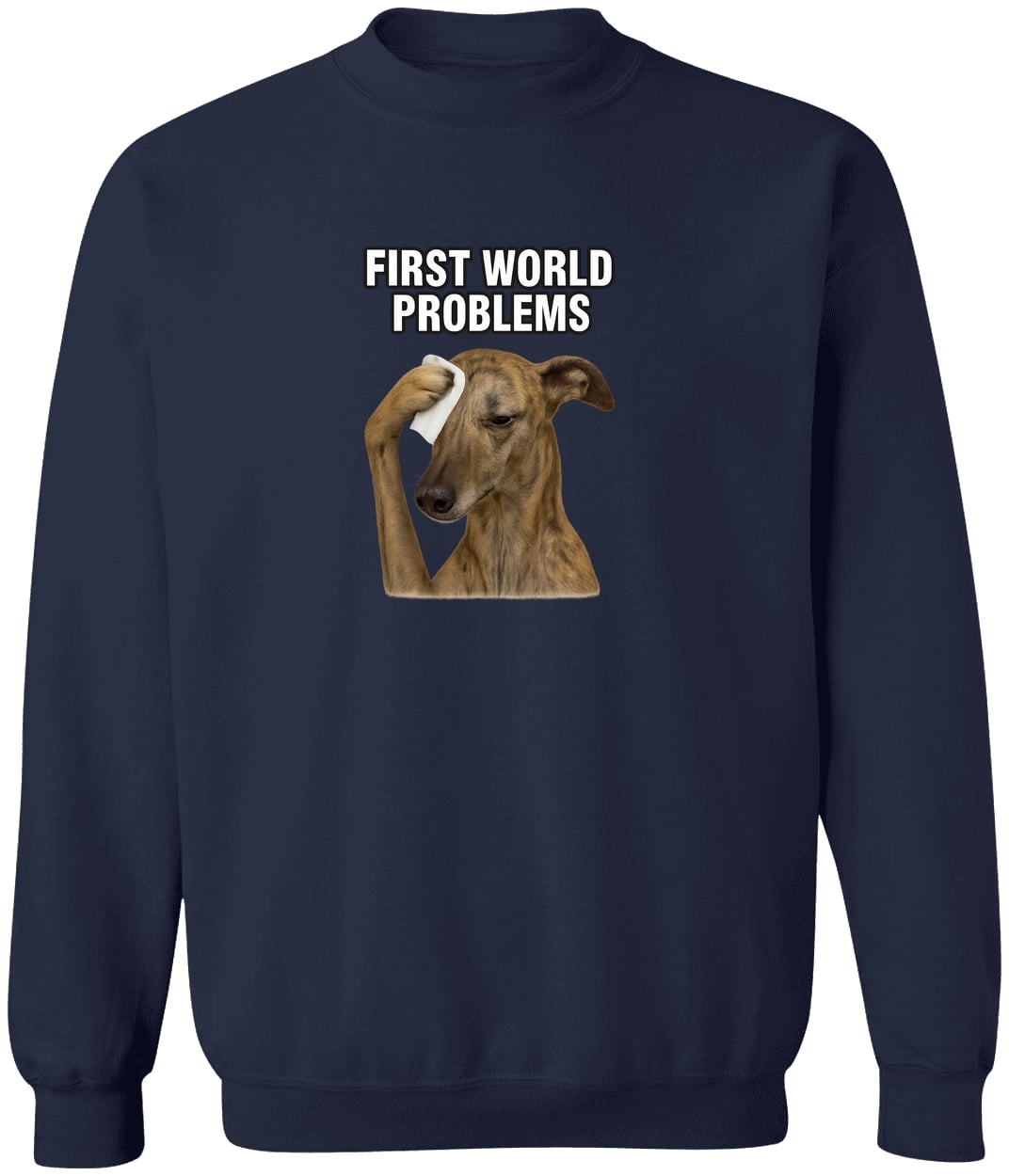 G180 Gildan Crewneck Pullover Sweatshirt - Navy