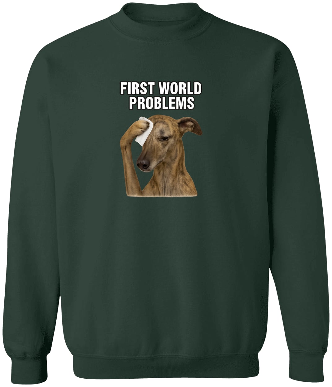 G180 Gildan Crewneck Pullover Sweatshirt - Forest Green