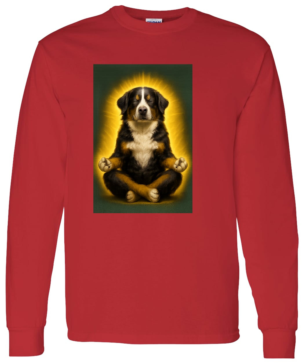G540 LS T-Shirt 5.3 oz. - Red