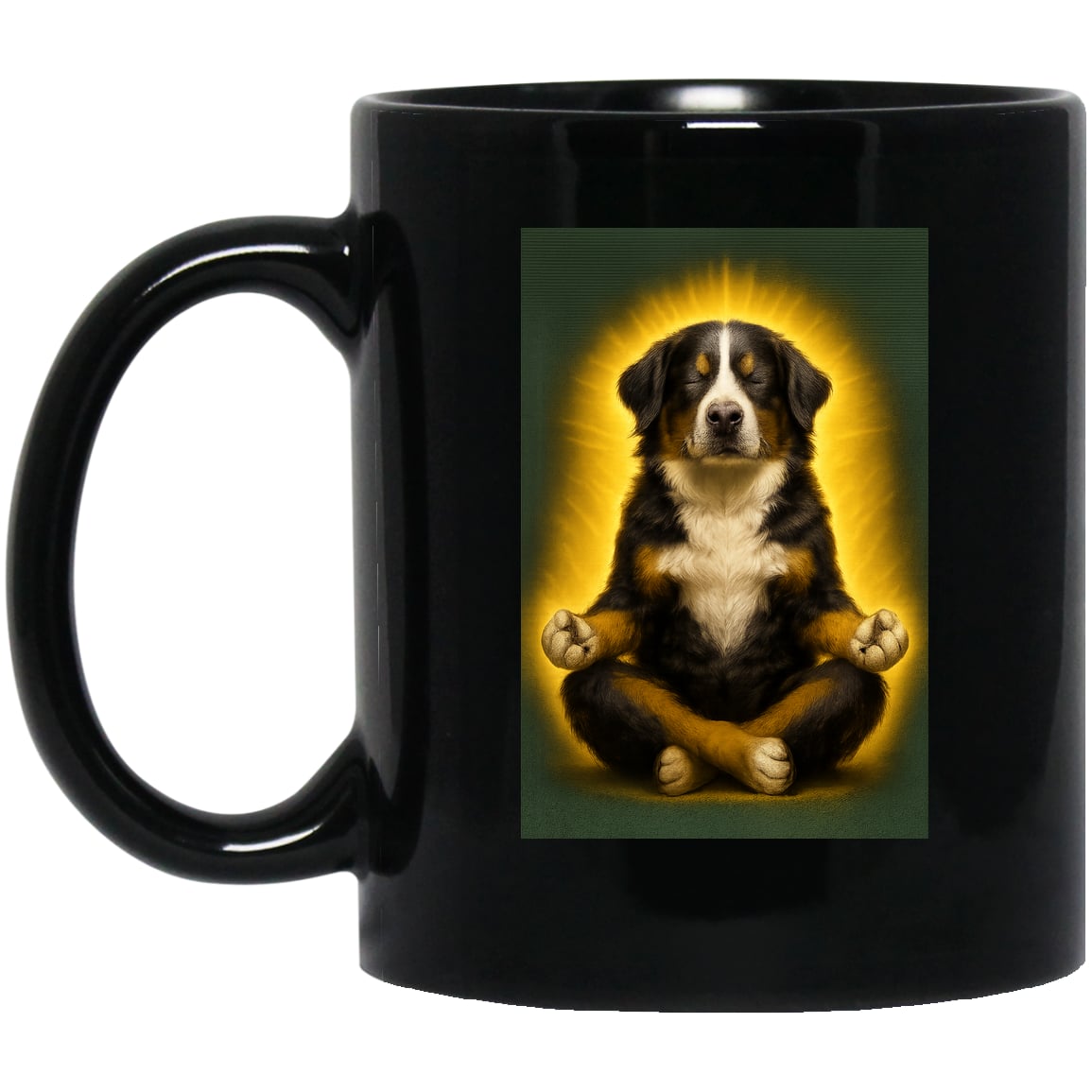 BM11OZ 11oz Black Mug Design Preview