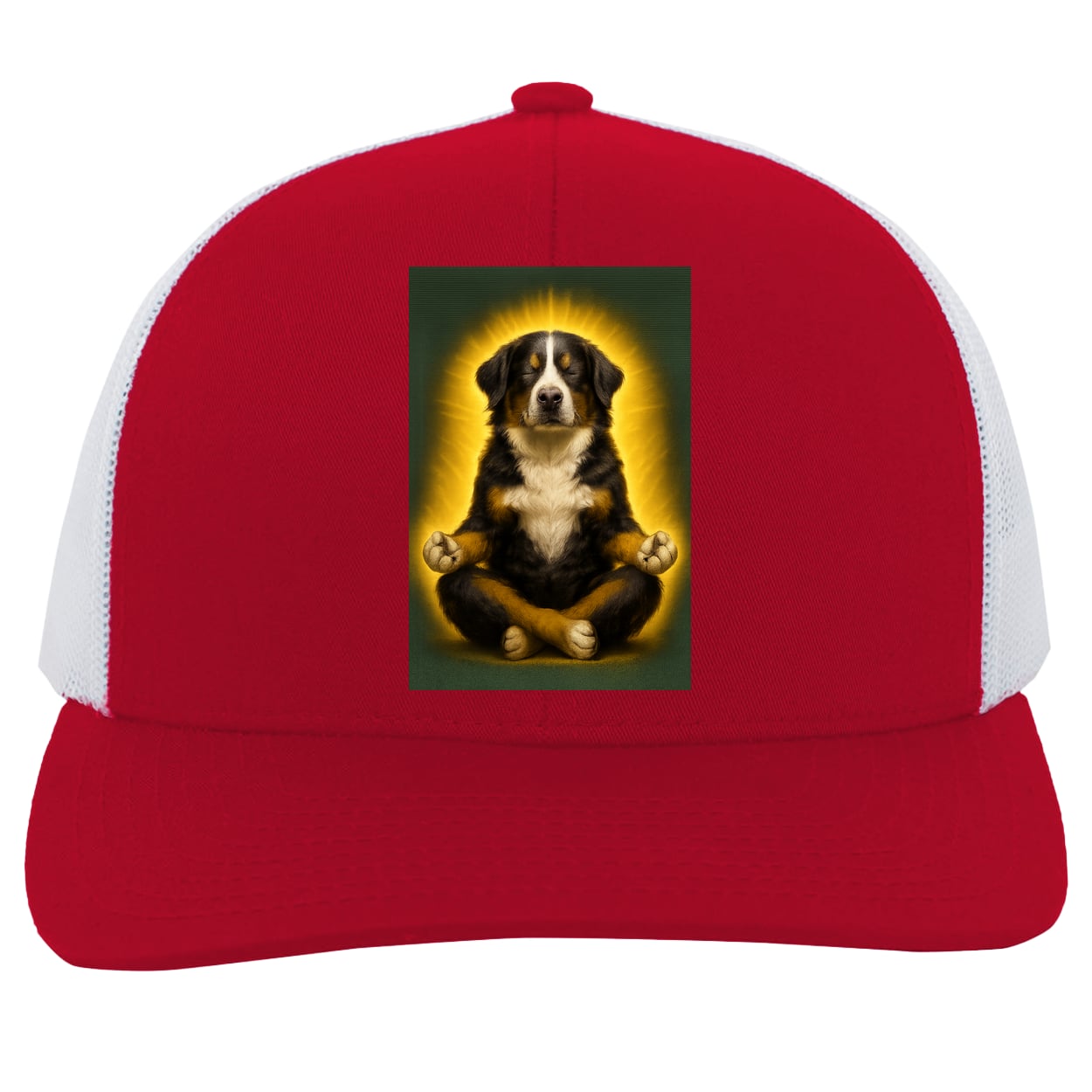 104C Trucker Snap Back - Red/White