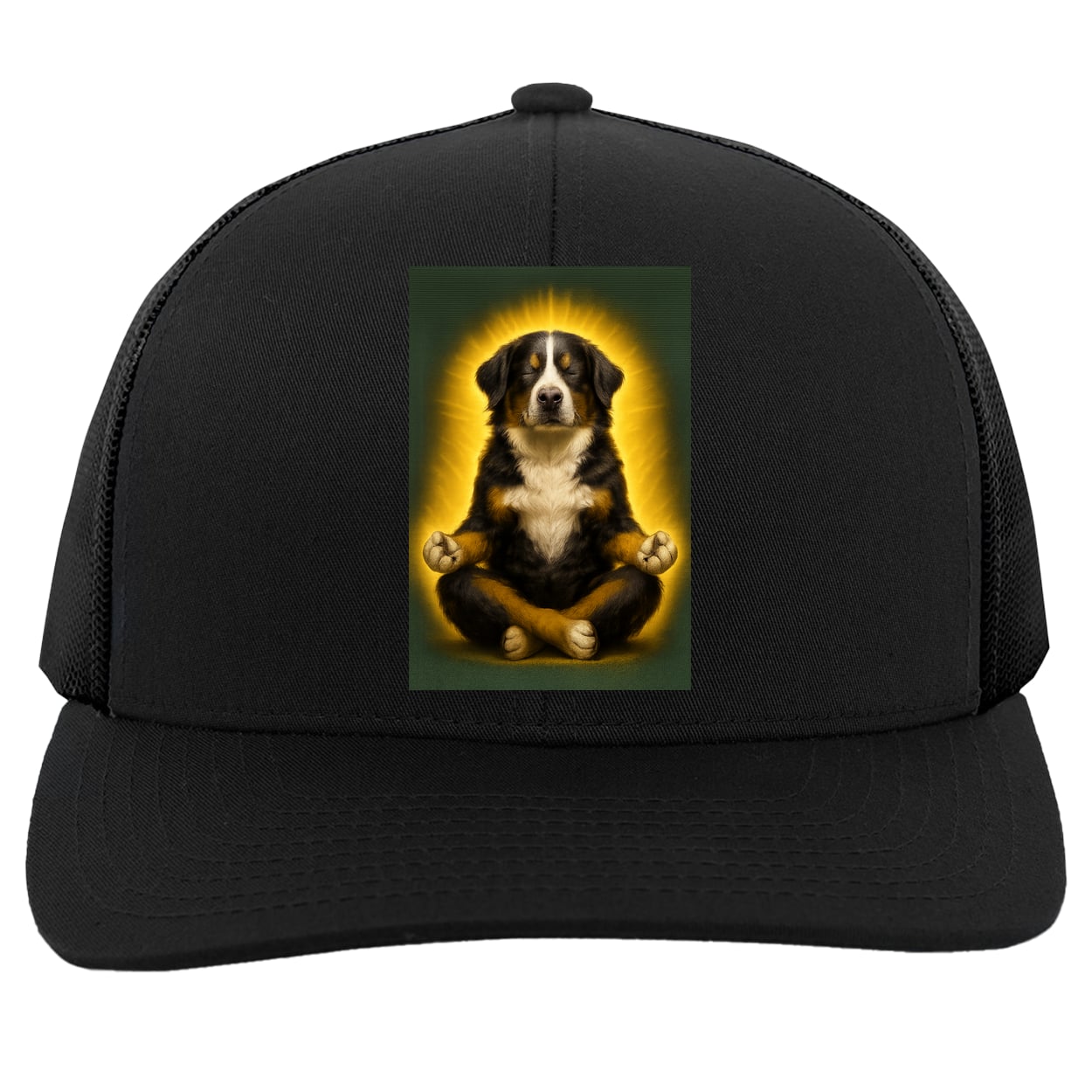 104C Trucker Snap Back - Black