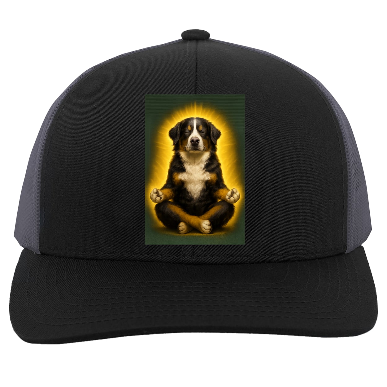 104C Trucker Snap Back - Black/Graphite