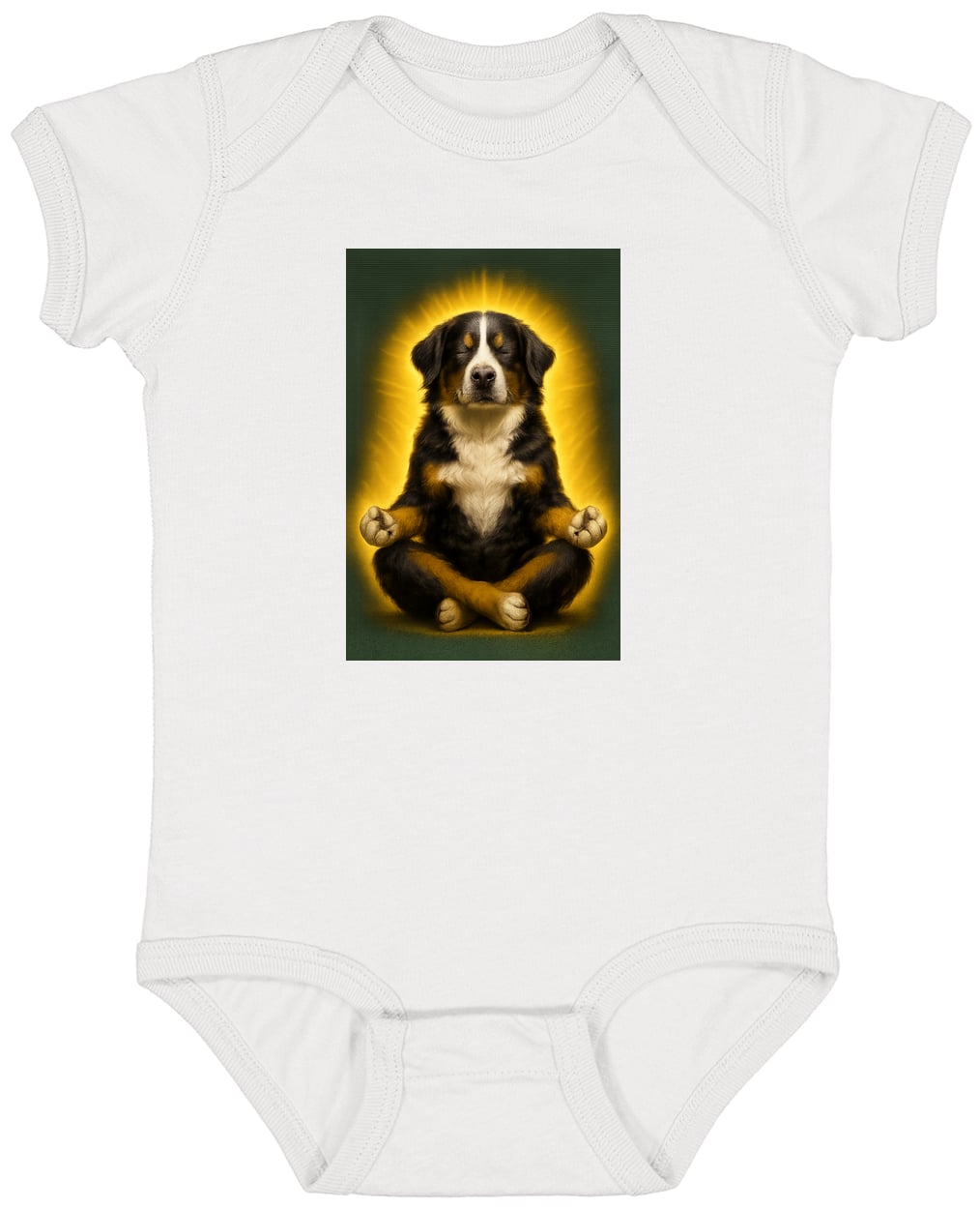 4424 Infant Fine Jersey Bodysuit - White