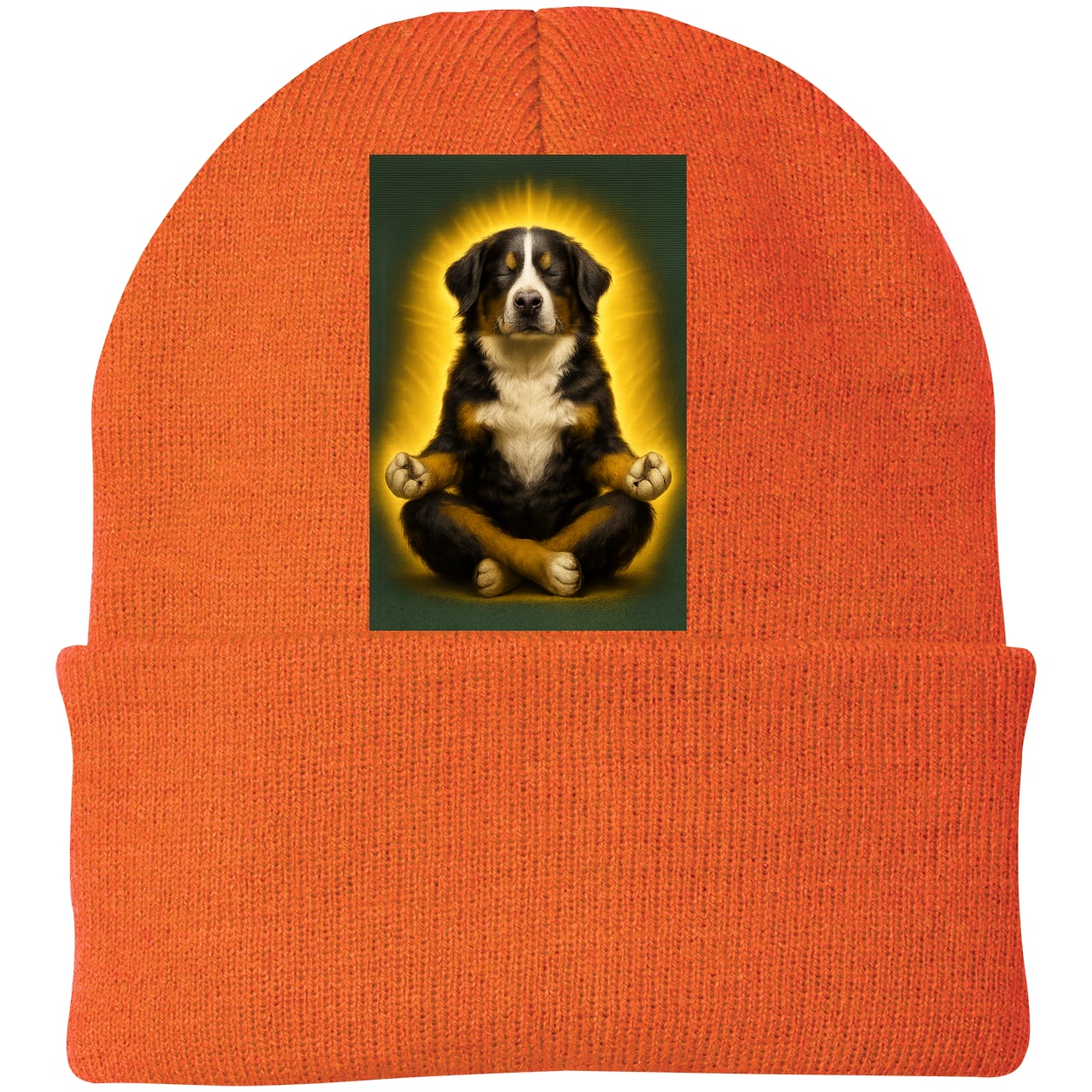 CP90 Port & Company Knit Beanie - Neon Orange