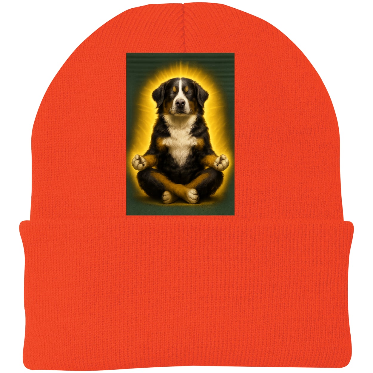 CP90 Port & Company Knit Beanie - Athletic Orange