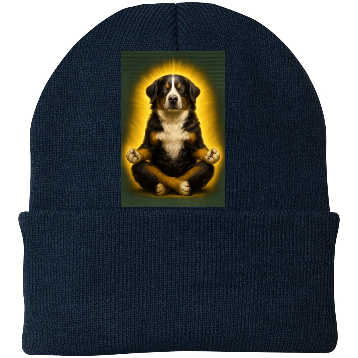 CP90 Port & Company Knit Beanie - Navy