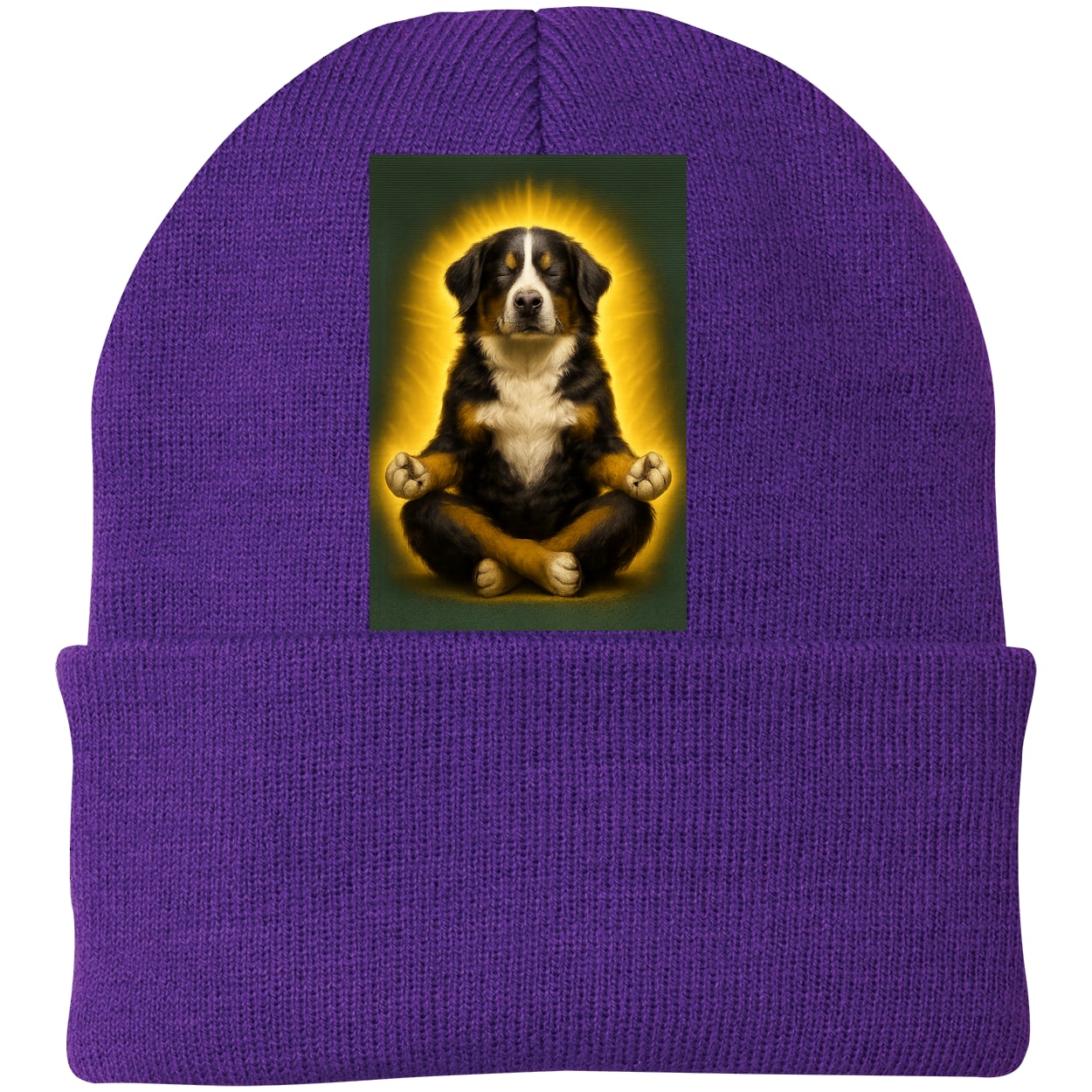 CP90 Port & Company Knit Beanie - Athletic Purple