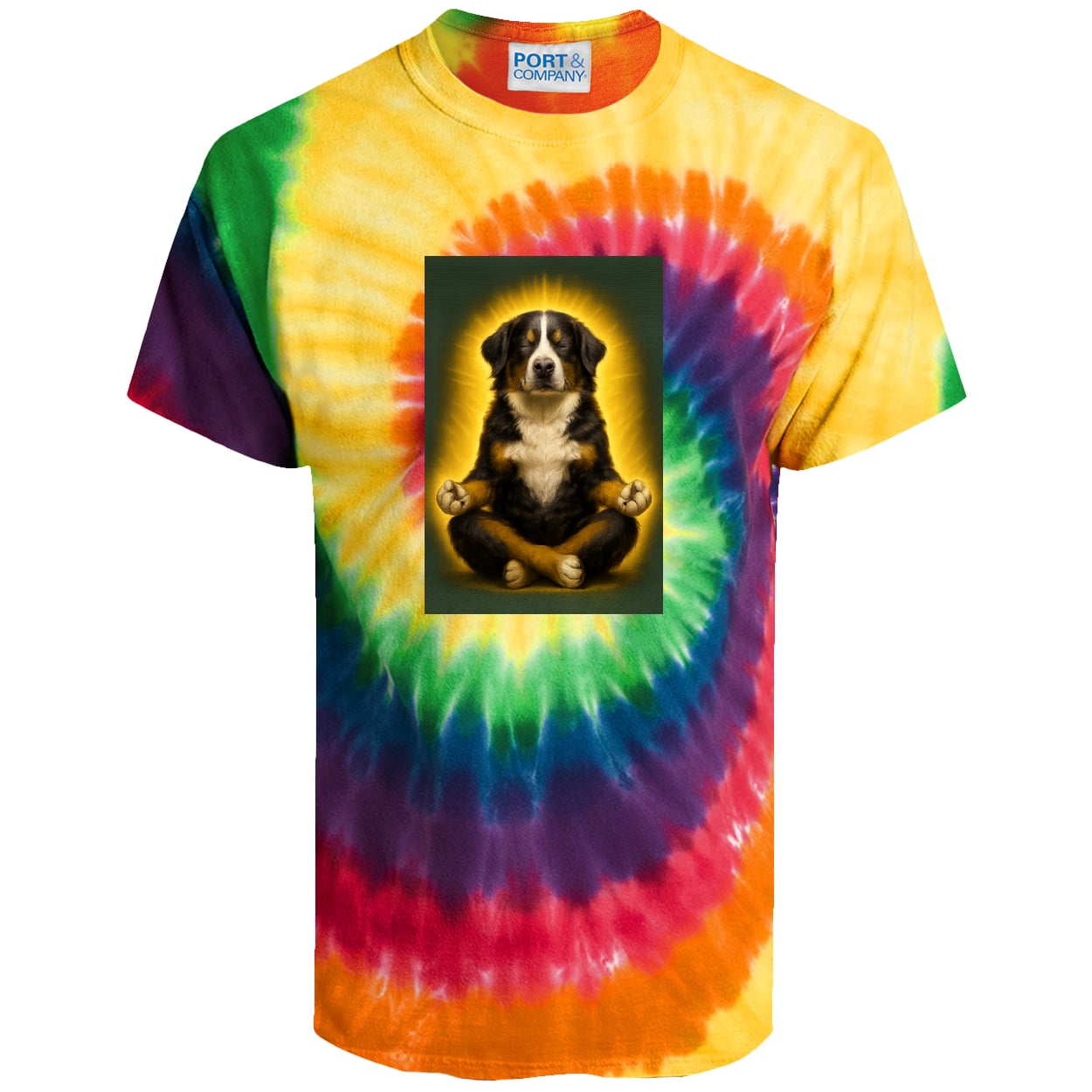 PC147 Port & Company Tie-Dye Tee - Rainbow