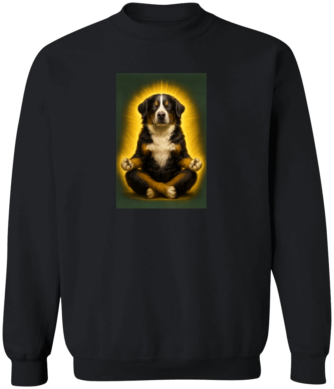 G180 Gildan Crewneck Pullover Sweatshirt - Black