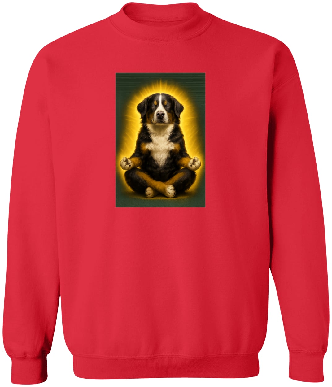 G180 Gildan Crewneck Pullover Sweatshirt - Red