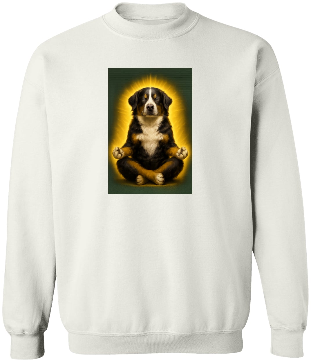 G180 Gildan Crewneck Pullover Sweatshirt - White