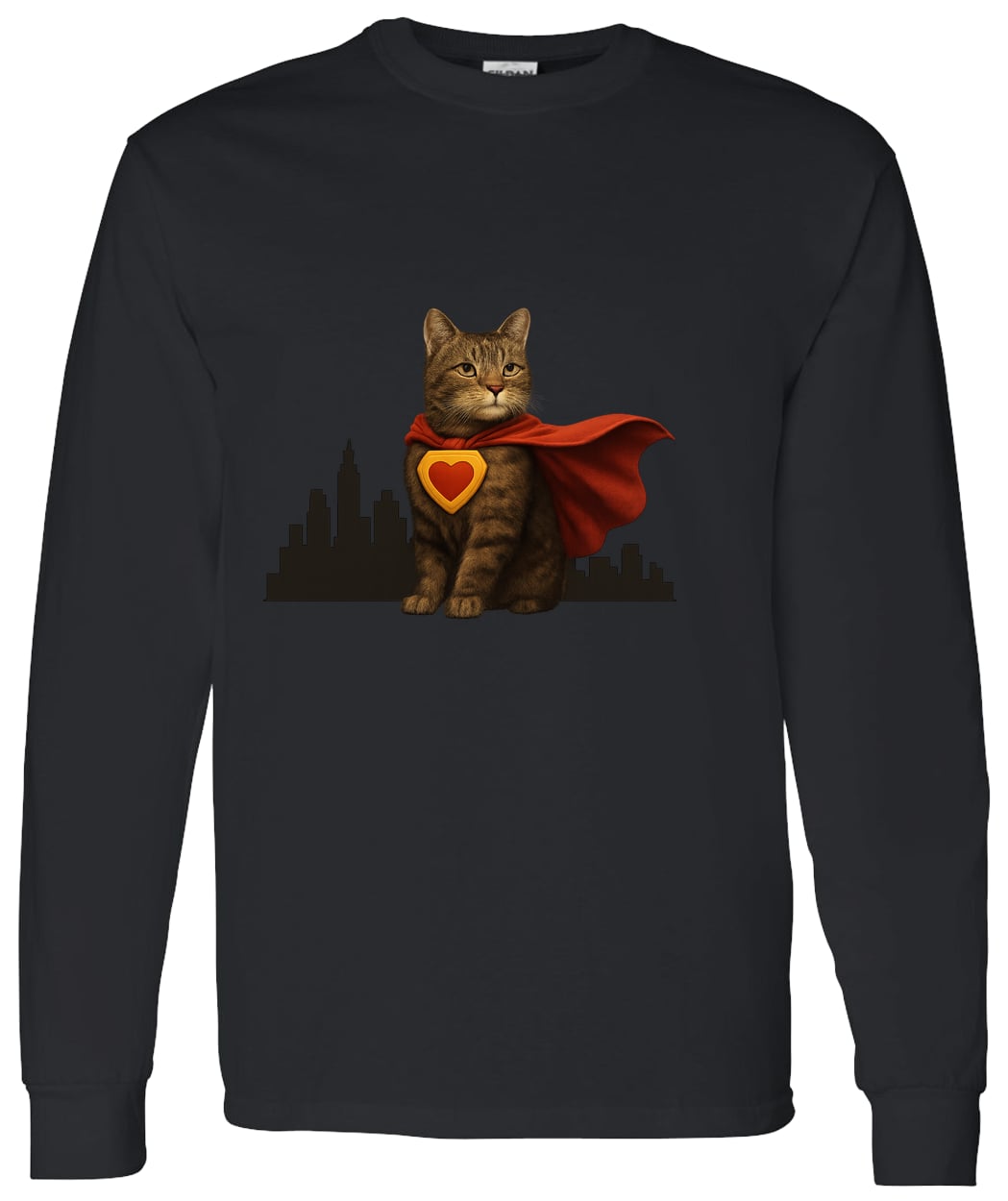 G540 LS T-Shirt 5.3 oz. - Black