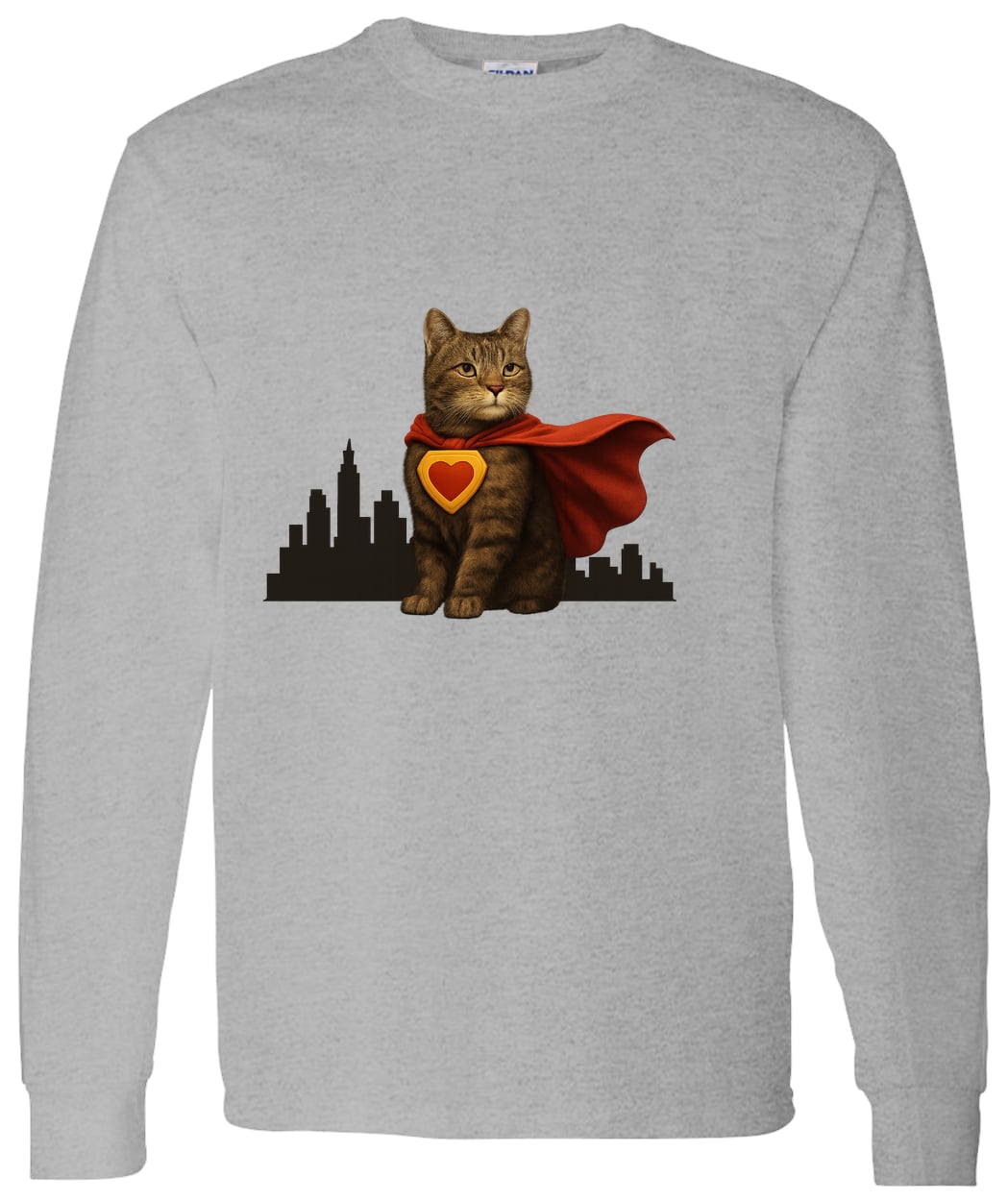 G540 LS T-Shirt 5.3 oz. - Sport Grey