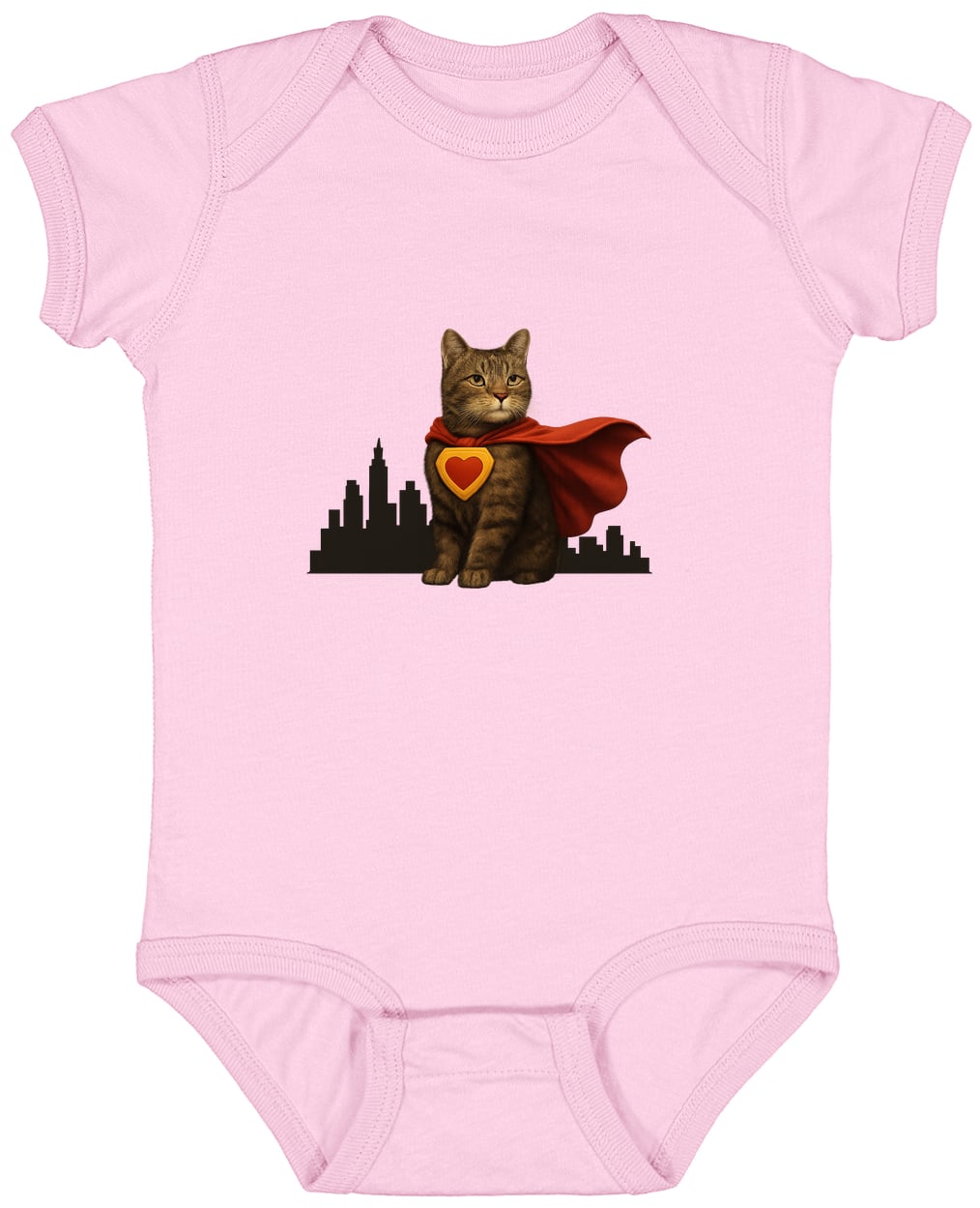 4424 Infant Fine Jersey Bodysuit - Pink