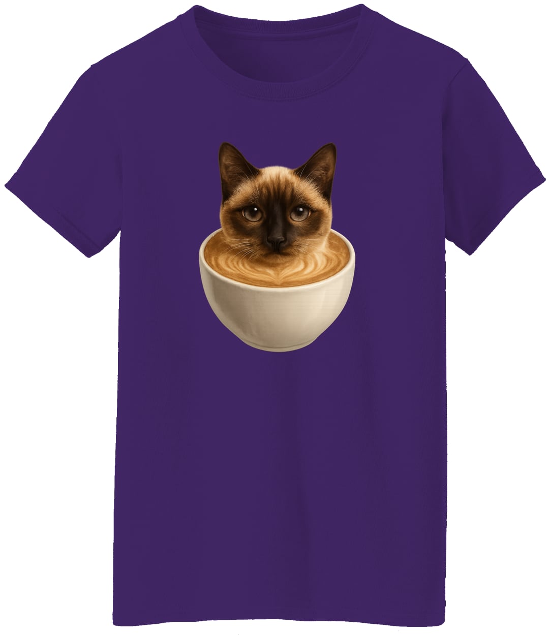 G500L Ladies' 5.3 oz. T-Shirt - Purple