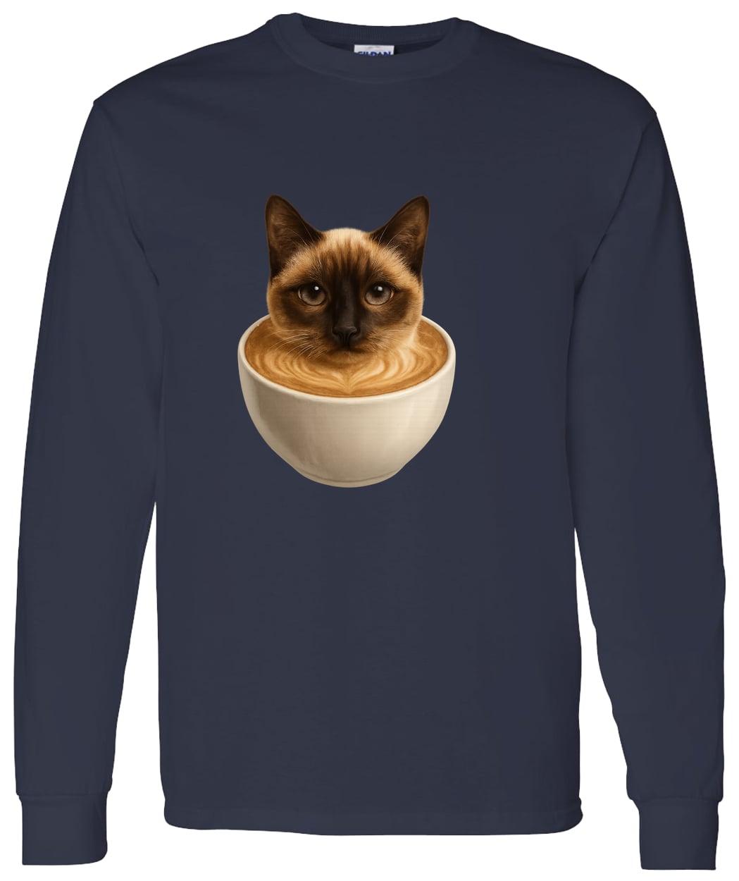 G540 LS T-Shirt 5.3 oz. - Navy