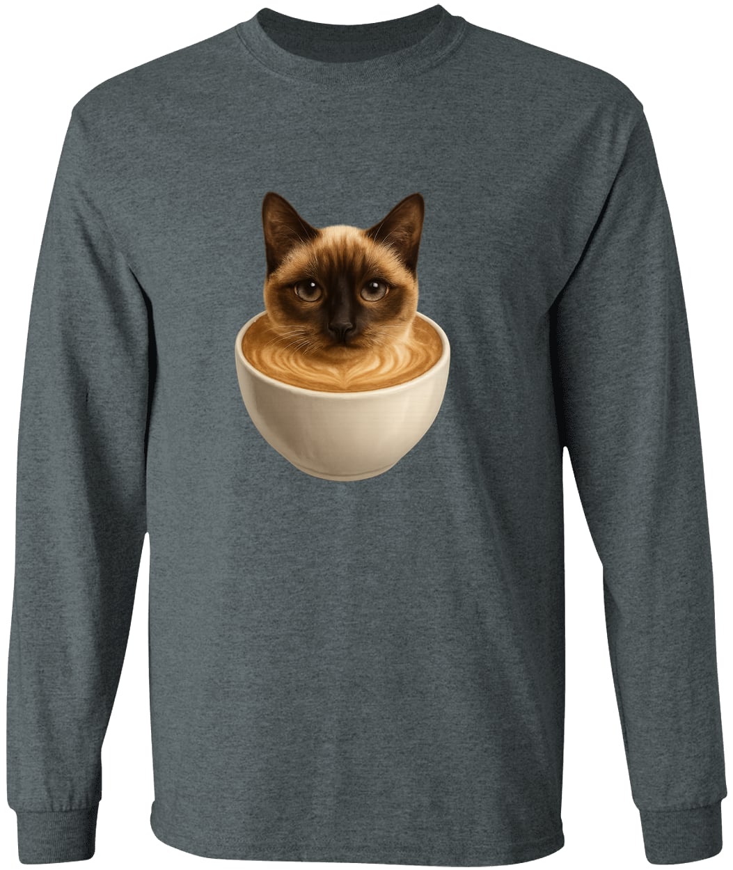G540 LS T-Shirt 5.3 oz. - Dark Heather