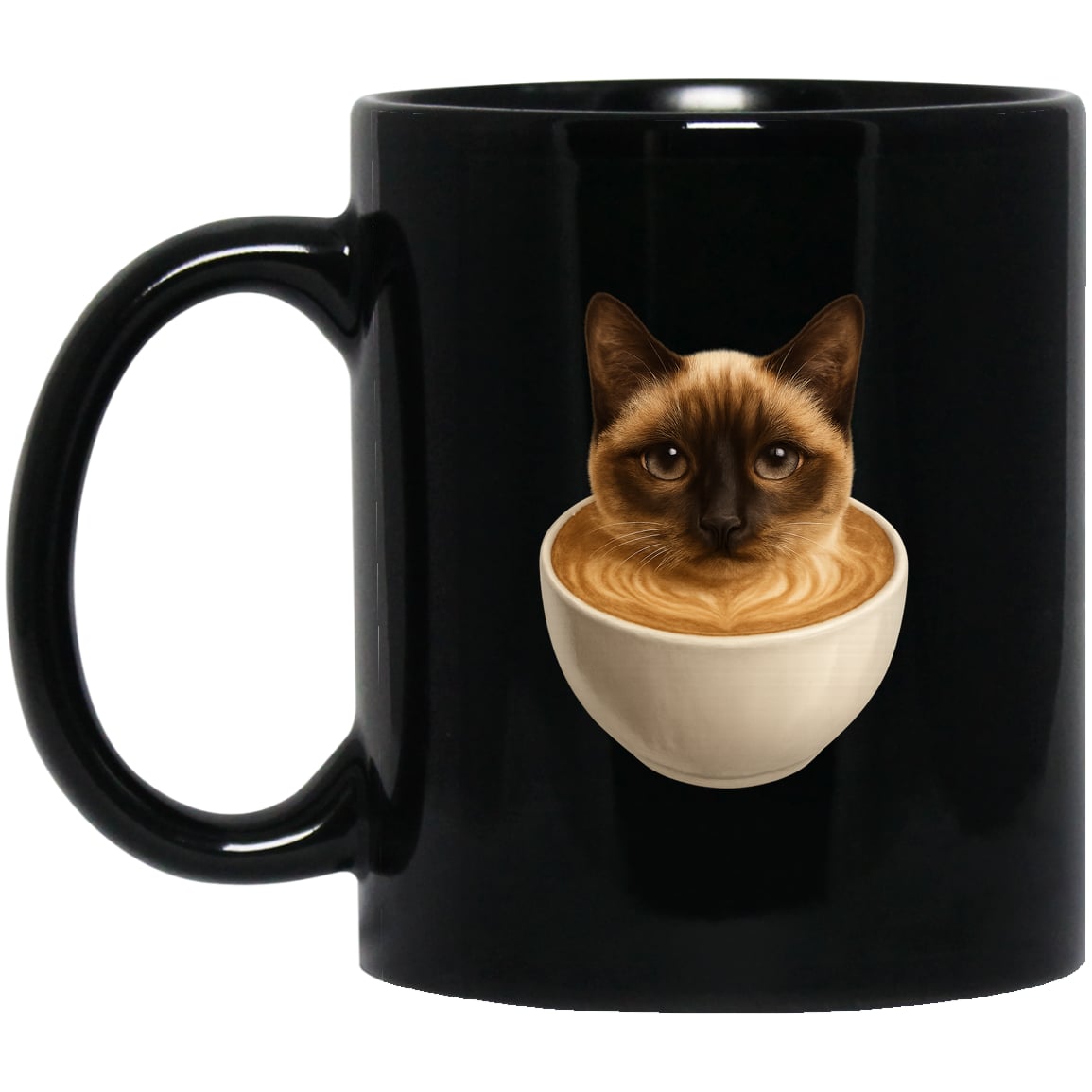 BM11OZ 11oz Black Mug Design Preview