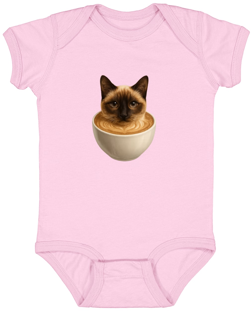 4424 Infant Fine Jersey Bodysuit - Pink