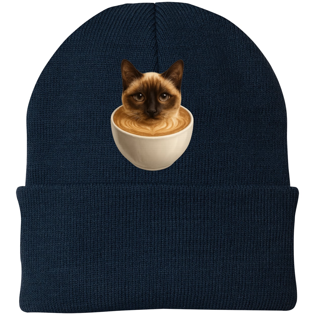 CP90 Port & Company Knit Beanie - Navy
