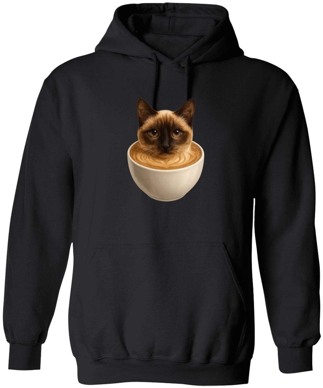 G185 Gildan Pullover Hoodie - Black