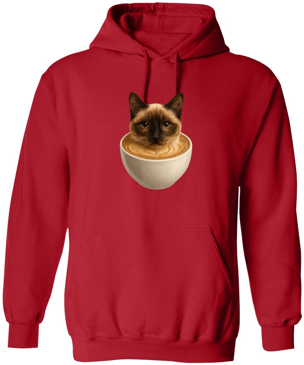 G185 Gildan Pullover Hoodie - Red