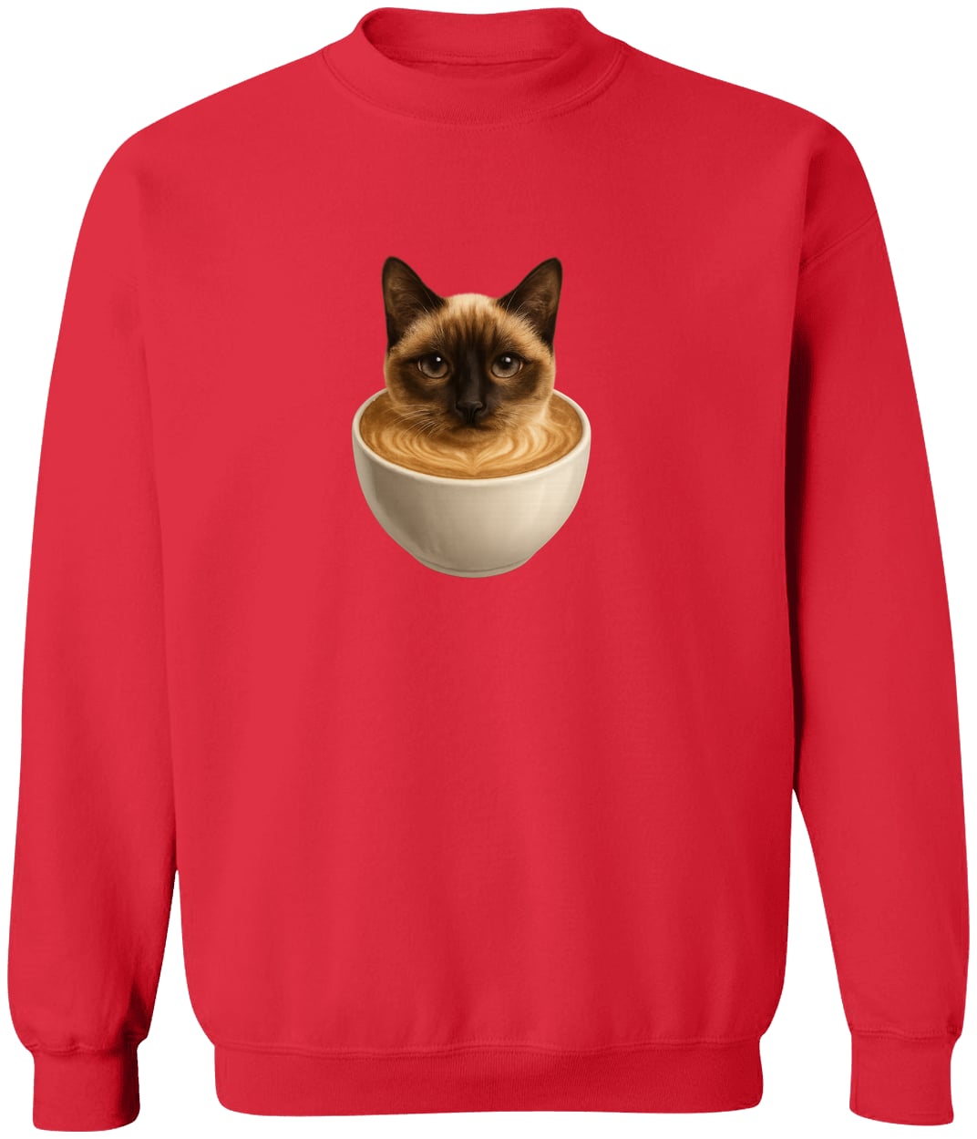 G180 Gildan Crewneck Pullover Sweatshirt - Red