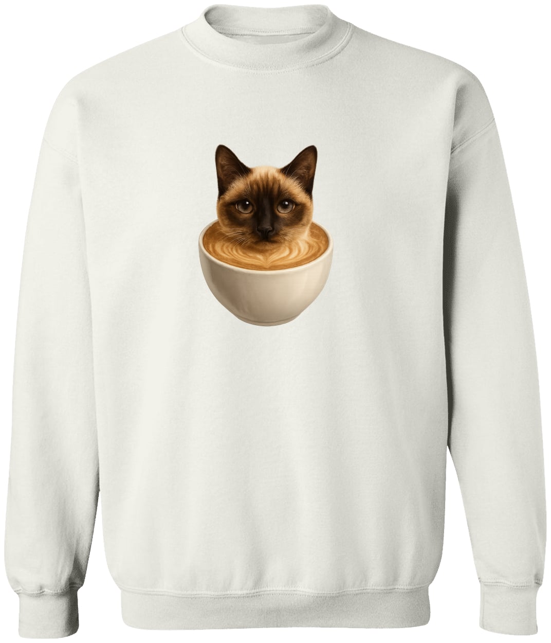 G180 Gildan Crewneck Pullover Sweatshirt - White